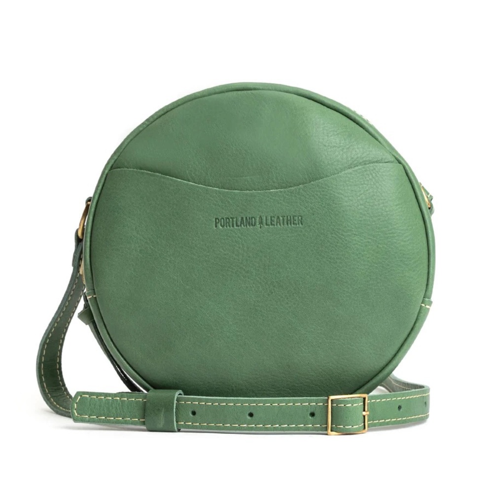 Portland Leather Large Circle Crossbody